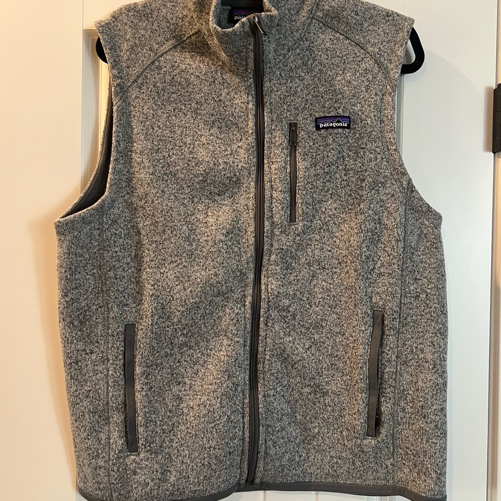 Patagonia Gray Fleece Vest